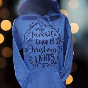 My favorite color is Christmas lights (unisex)